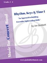 Rhythm, Keys and Time, Vol. 1 Concert Band sheet music cover